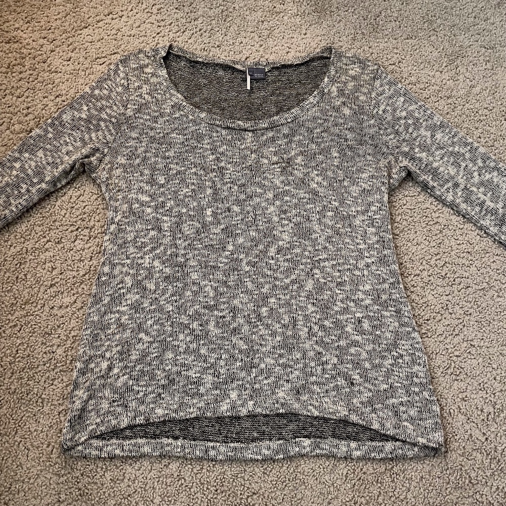 Urban Outfitters Lightweight Scoop Neck Sleeve Sweater